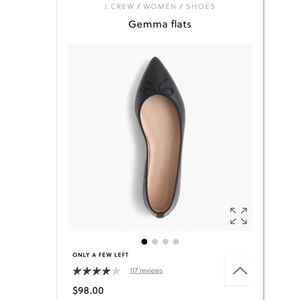 J Crew Gemma ballet flat size 8